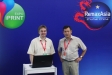 Stanislav Malinskiy and Aleksey Belikov at the RemaxAsia Expo 2014 (Zhuhai)