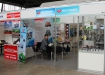 The booth of Polytoner company at the exhibition BUSINESS-INFORM 2012