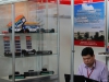 The booth of JiaXing YAZHONG Ribbon Company at the exhibition BUSINESS-INFORM 2012
