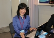 Ying Qian - The Head of APlus company at the exhibition BUSINESS-INFORM 2012